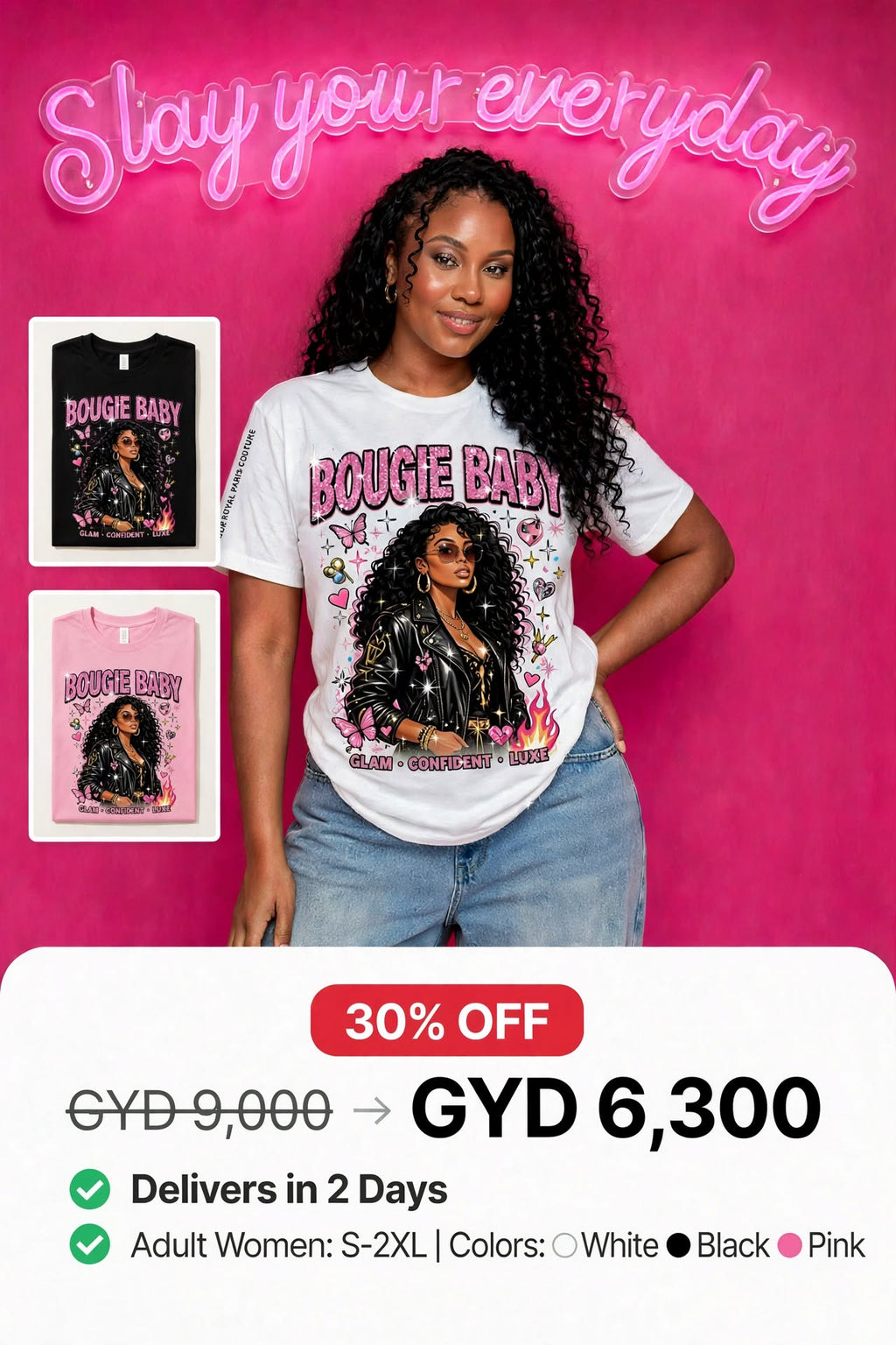 Printed Street Style Graphic Tee