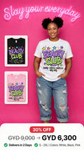 Printed Beauty Club Tee