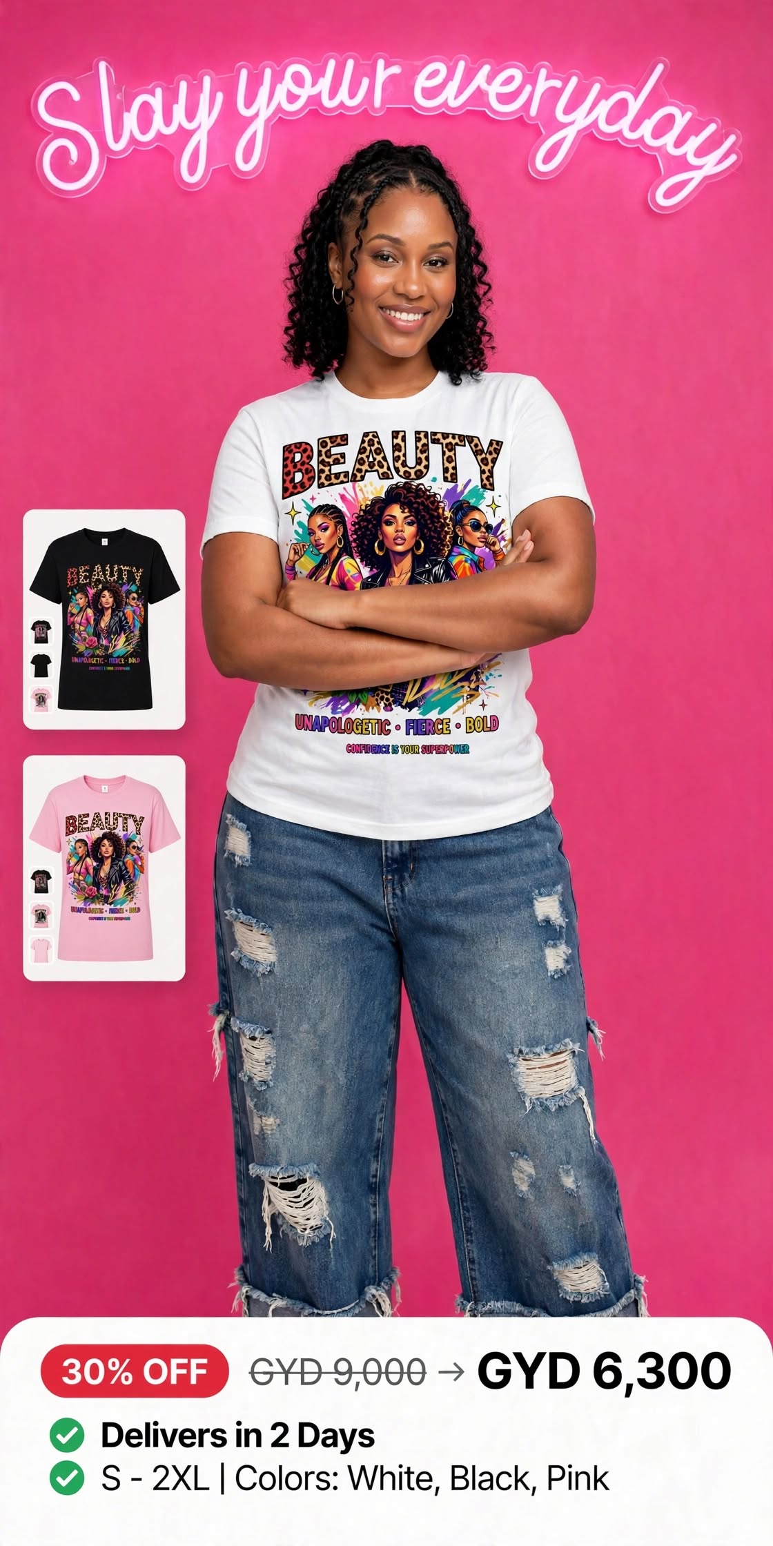 Printed Beauty Tee