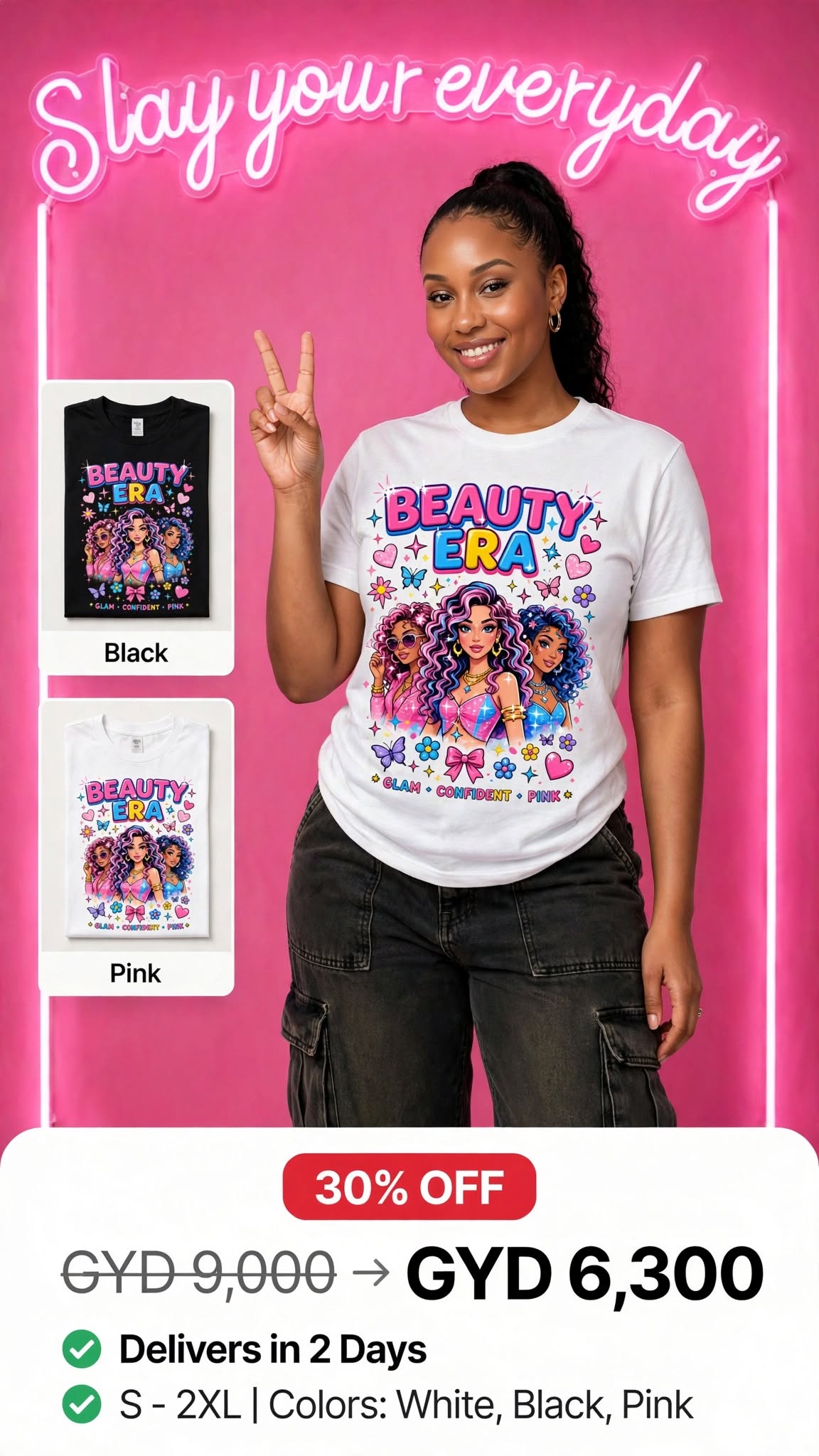 Printed Beauty Era Tee