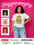 Printed Good Vibes Only tee