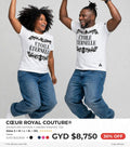Coeur Royal Paris Couture Printed tee #SE20
