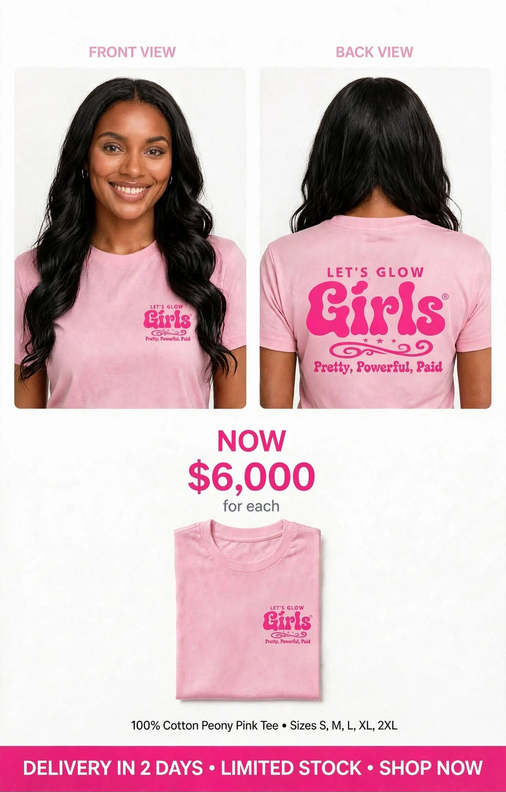 LGG Women's Logo Printed Tee