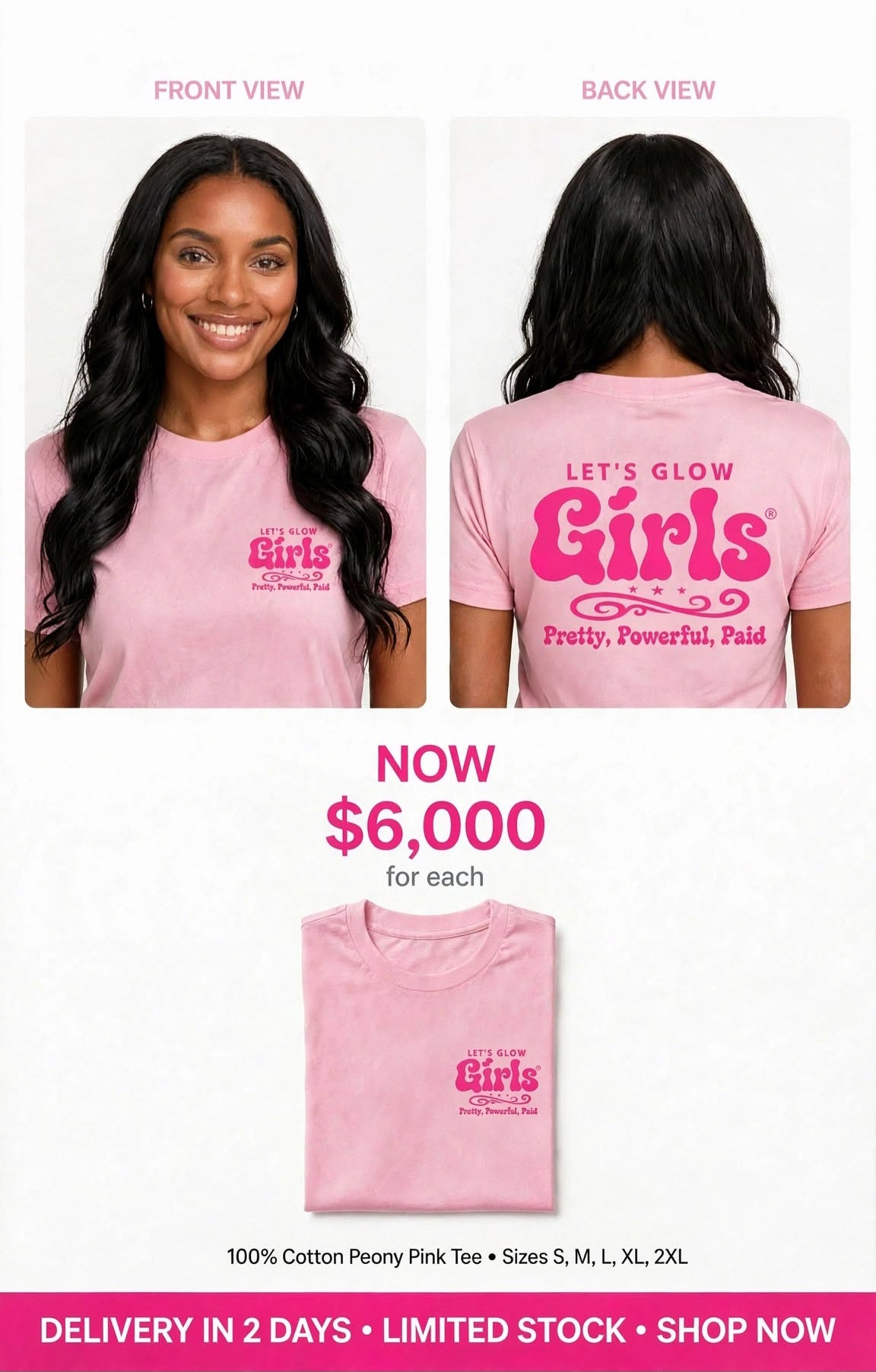 LGG Women's Logo Printed Tee