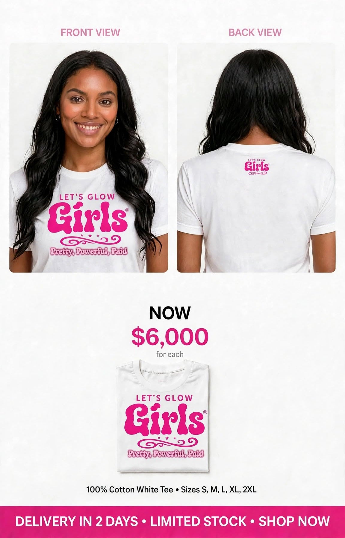 LGG Women's Logo Printed Tee