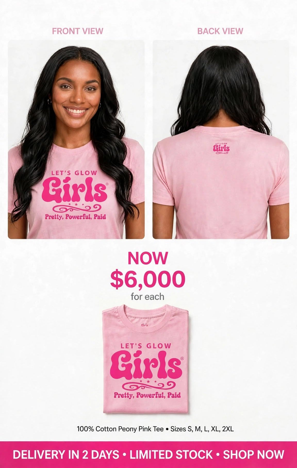 LGG Women's Logo Printed Tee