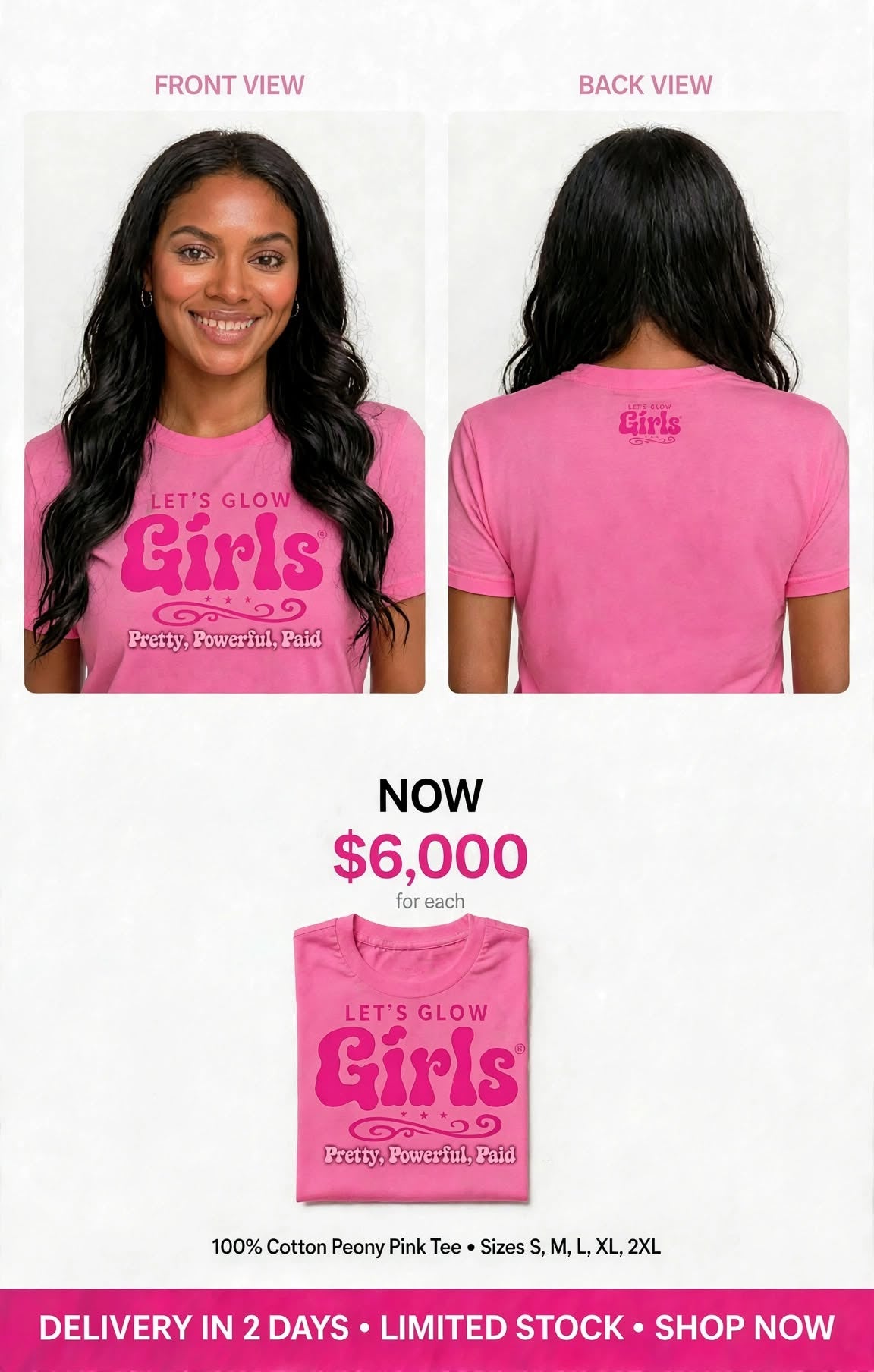 LGG Women's Logo Printed Tee