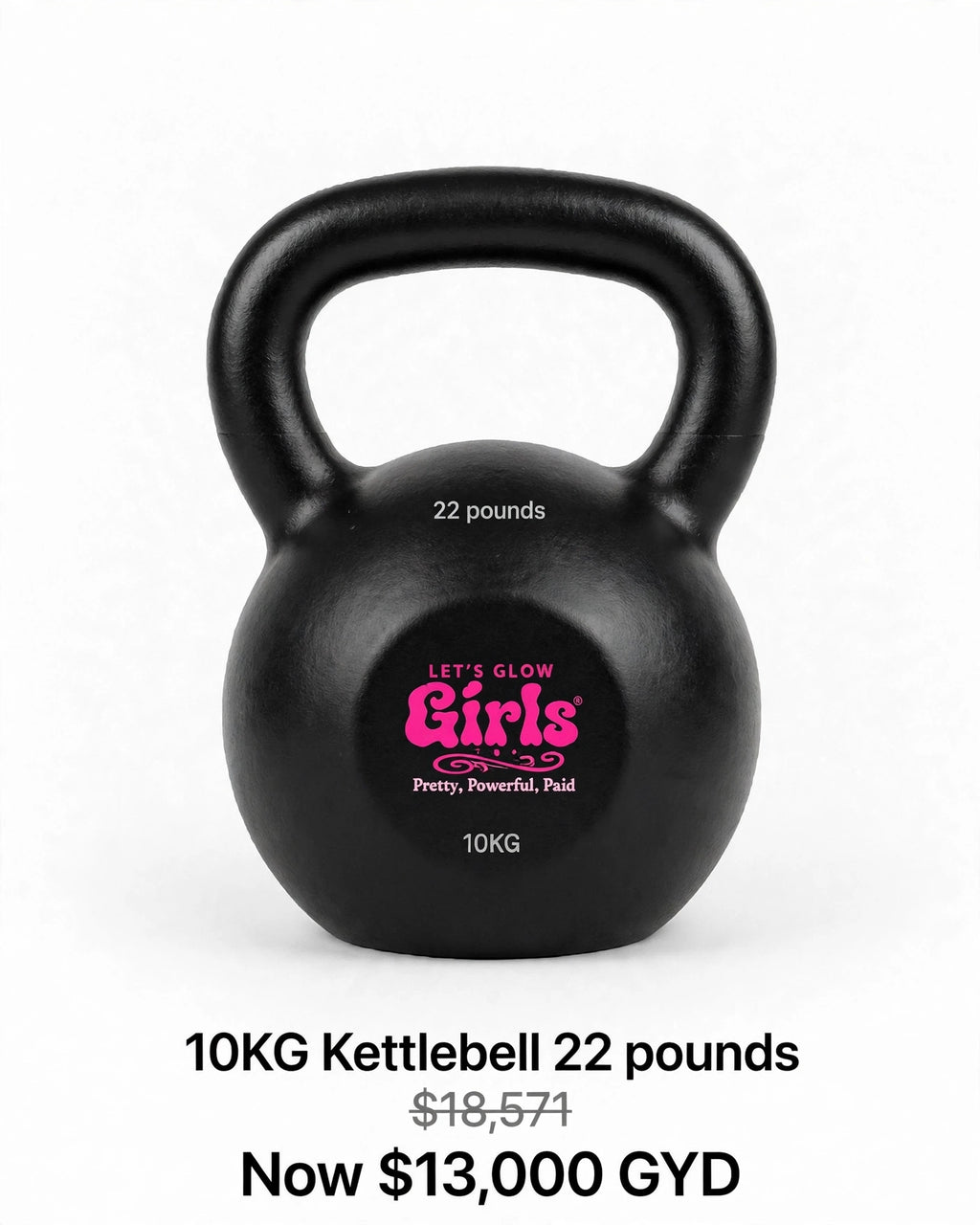 LGG Women's 22lb kettlebell