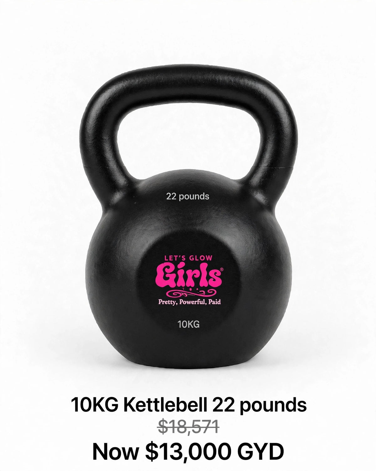 LGG Women's 22lb kettlebell