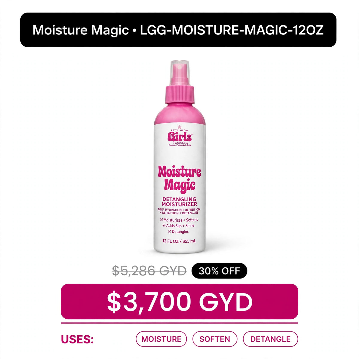 Moisture Magic Detangling Cream