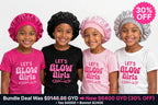 LGG Little Girl's Tee & Bonnet Set