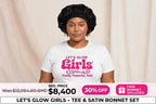 LGG Women's Printed Tee & Bonnet Set