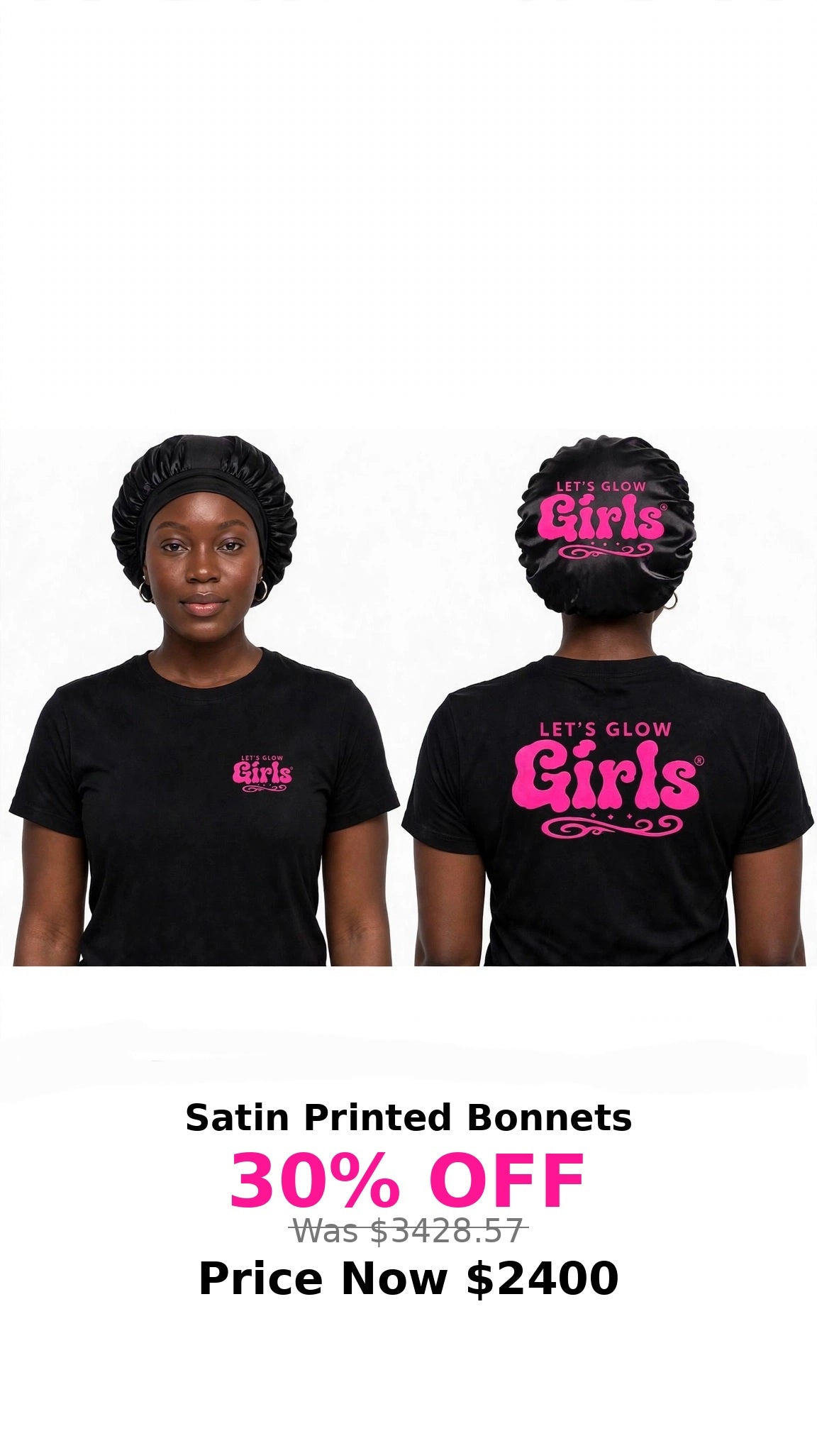 LGG Women's  Logo Printed Bonnets