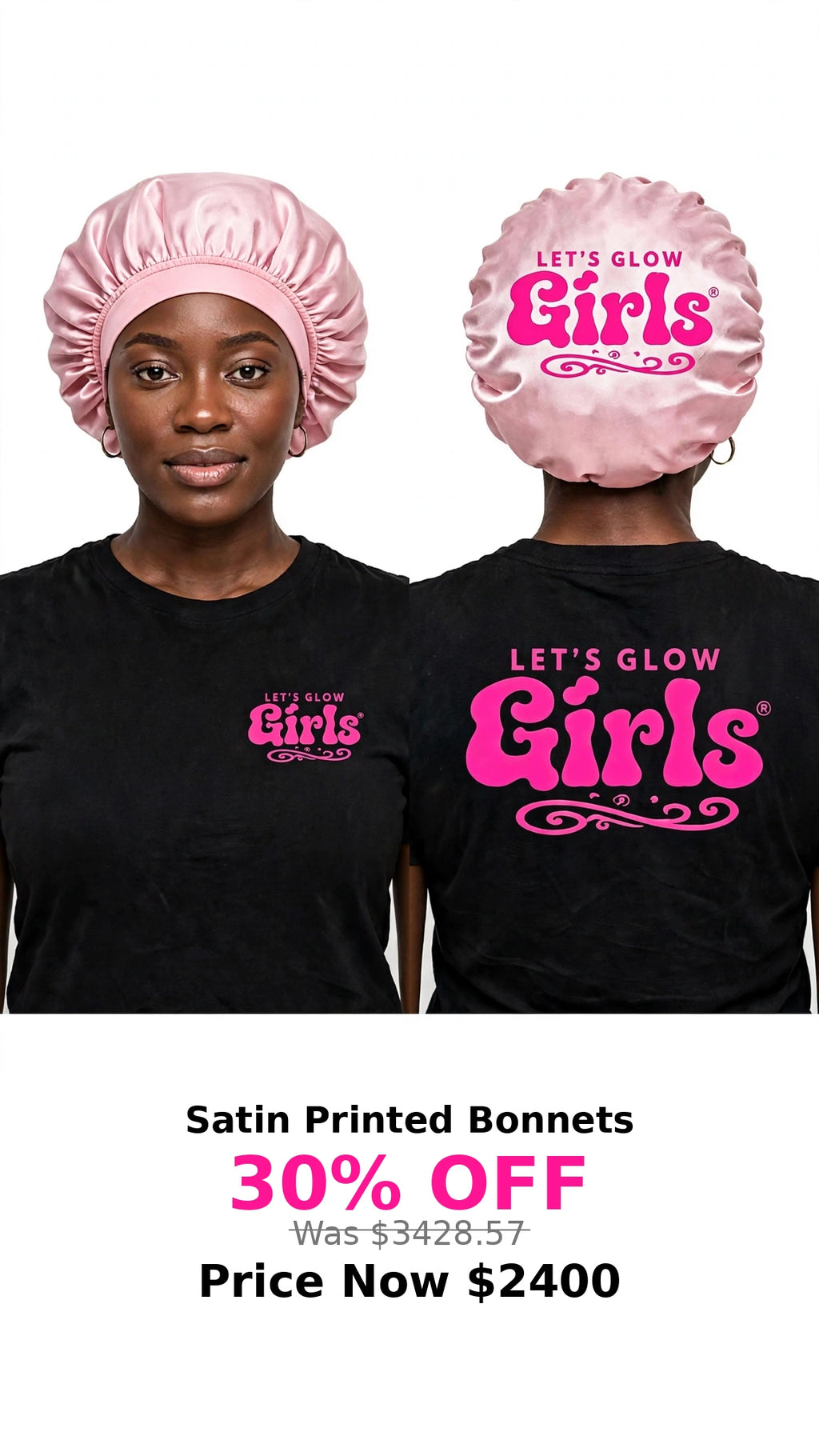 LGG Women's  Logo Printed Bonnets