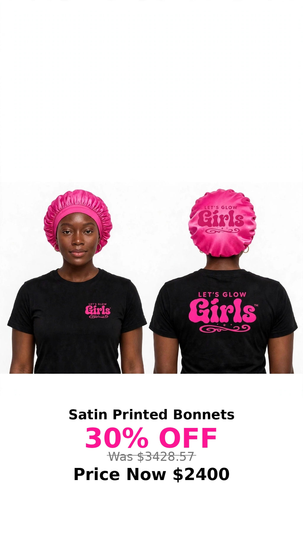 LGG Women's  Logo Printed Bonnets