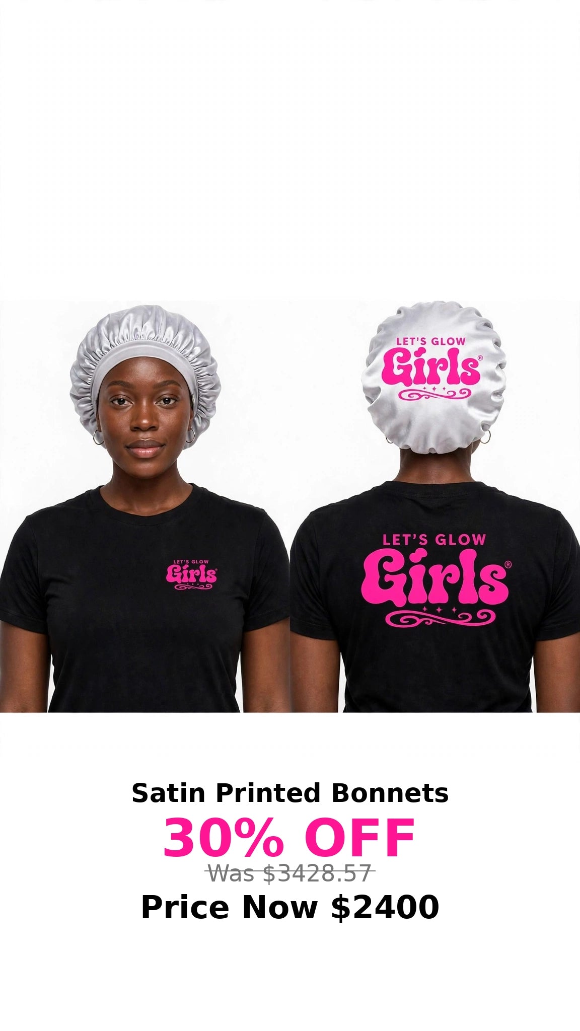 LGG Women's  Logo Printed Bonnets