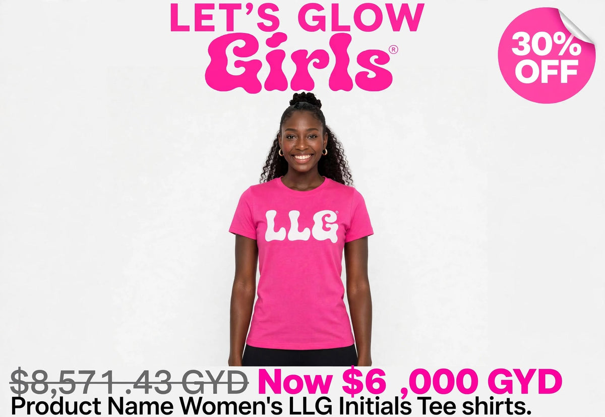 LGG Initials Women's  Printed Tshirts (full print).