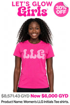 LGG Initials Women's  Printed Tshirts (full print)