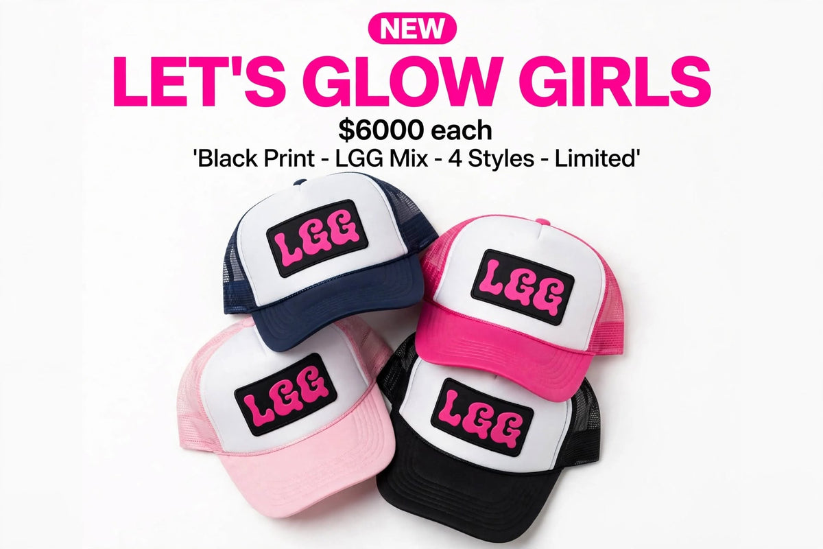 LGG Women's square Logo Trucker Hats