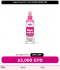 LGG super-grow hair oil-8oz