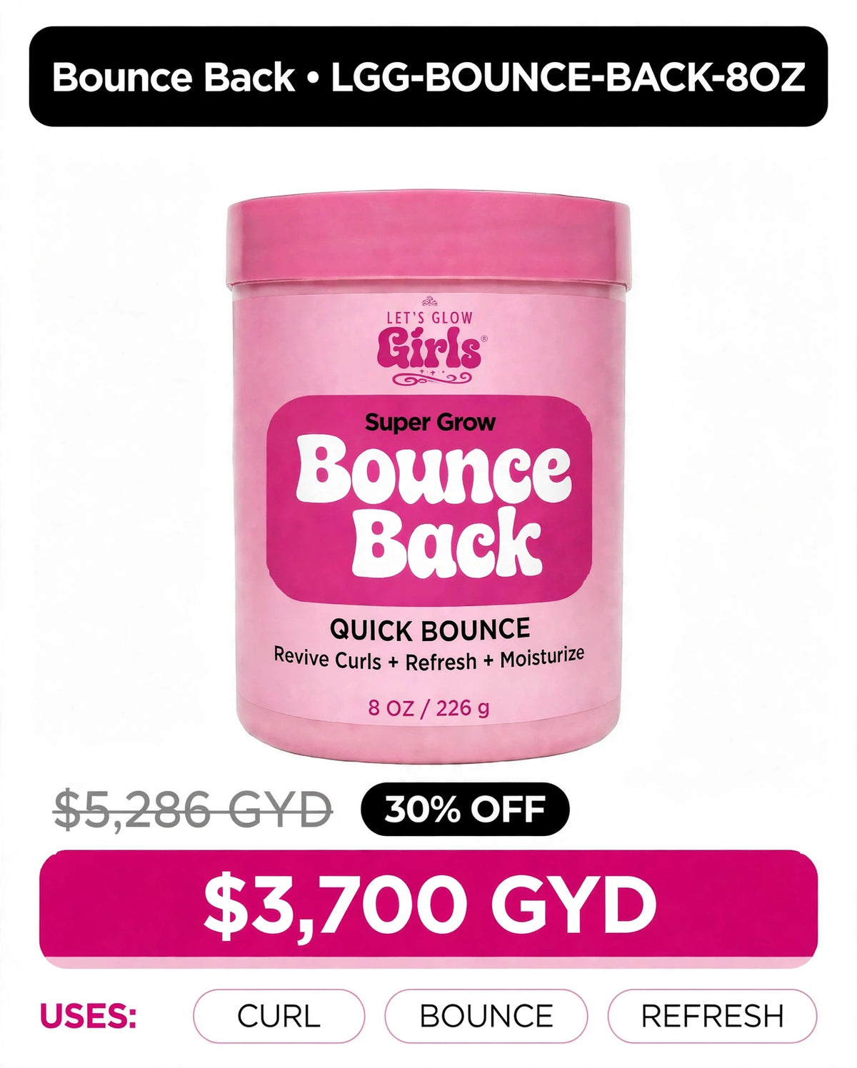 LGG super-grow bounce back-8oz