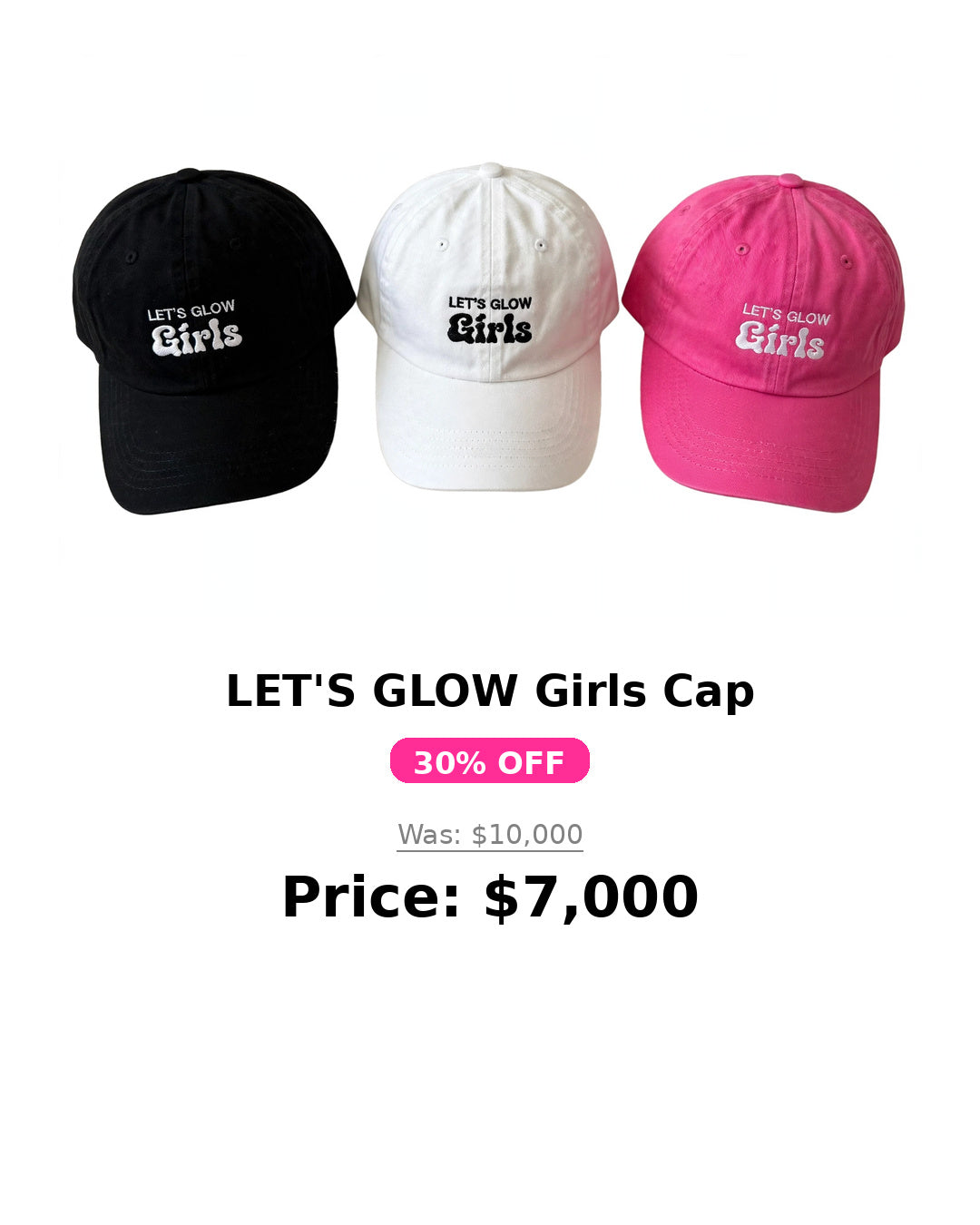 LGG Soft Denim Caps