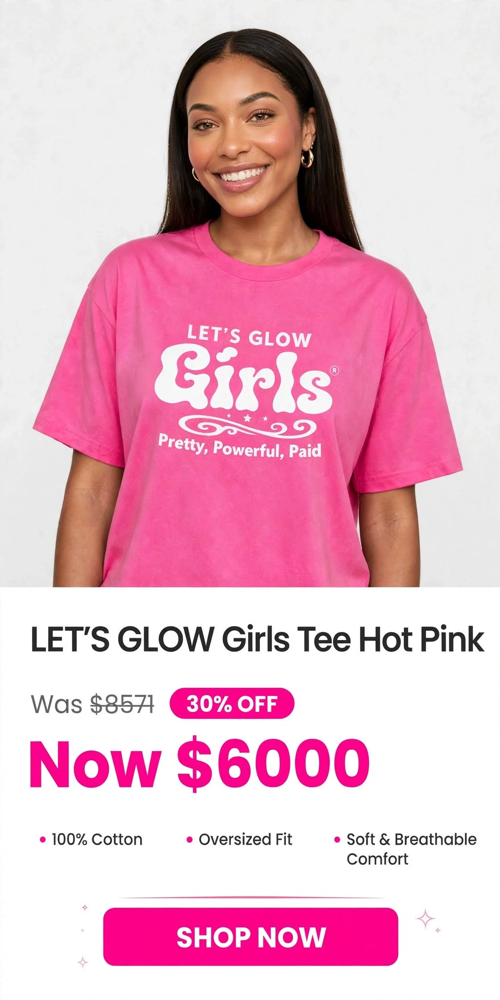 LGG Women's  White Printed Tshirts