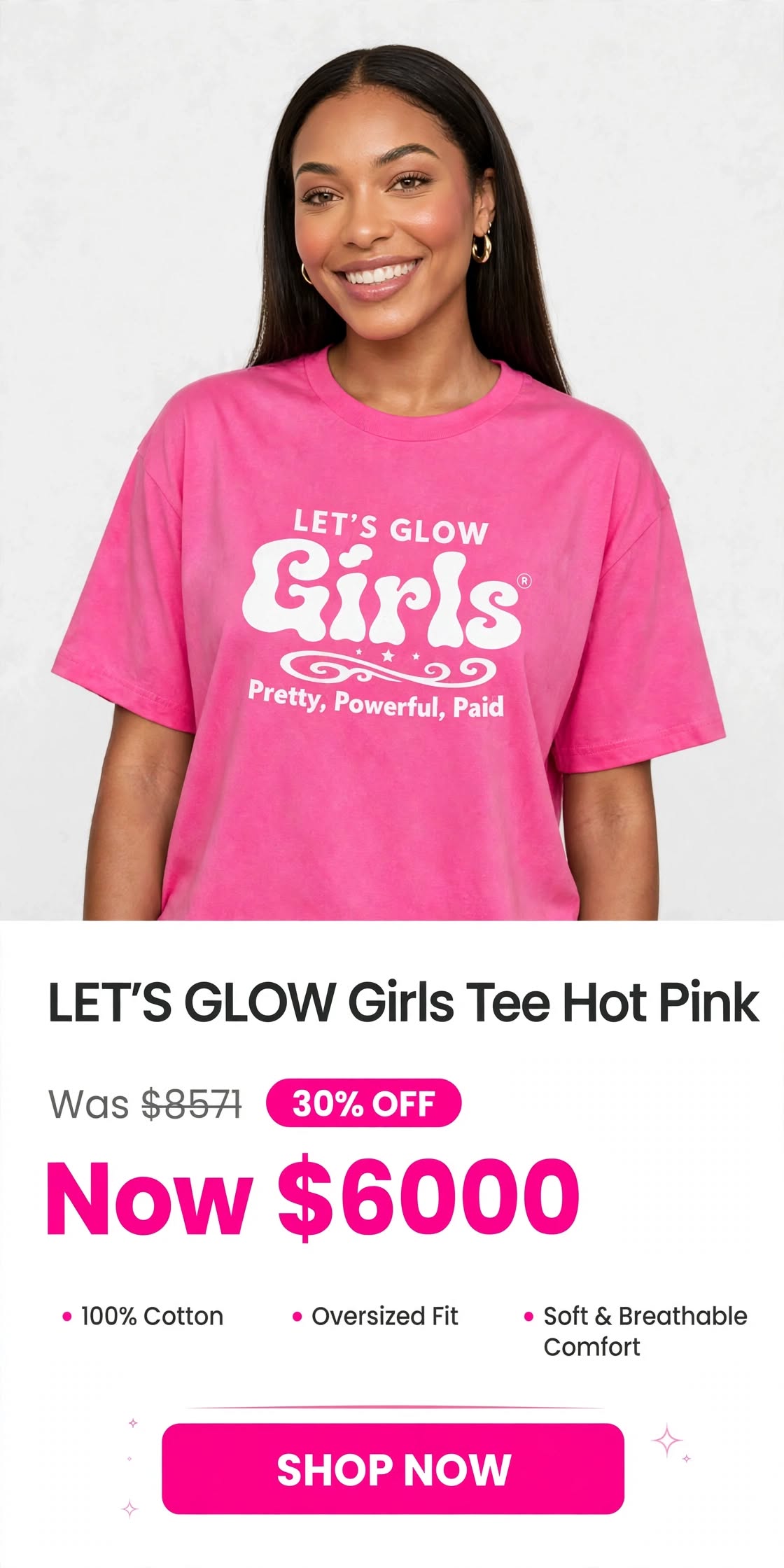 LGG Women's  White Printed Tshirts