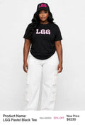 LGG Women's pastel Tshirts