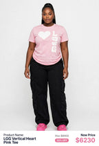 LGG Women's heart Tshirts