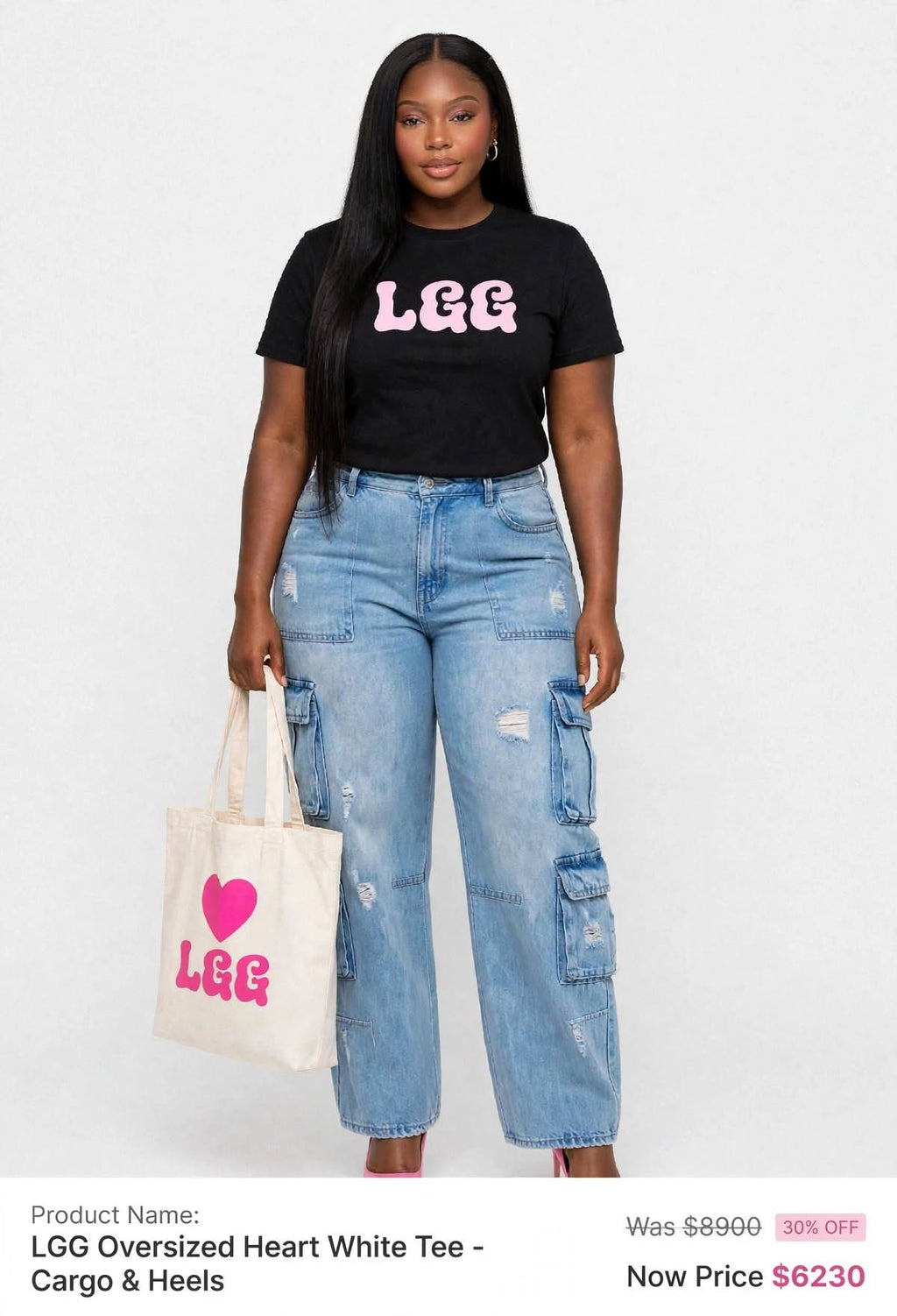 Women's LGG initial logo Tshirts
