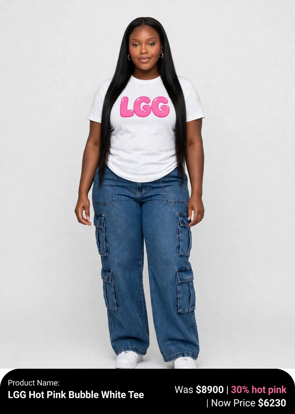 Women's LGG initial logo Tshirts
