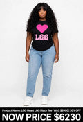 LGG Women's heart llg Tshirts