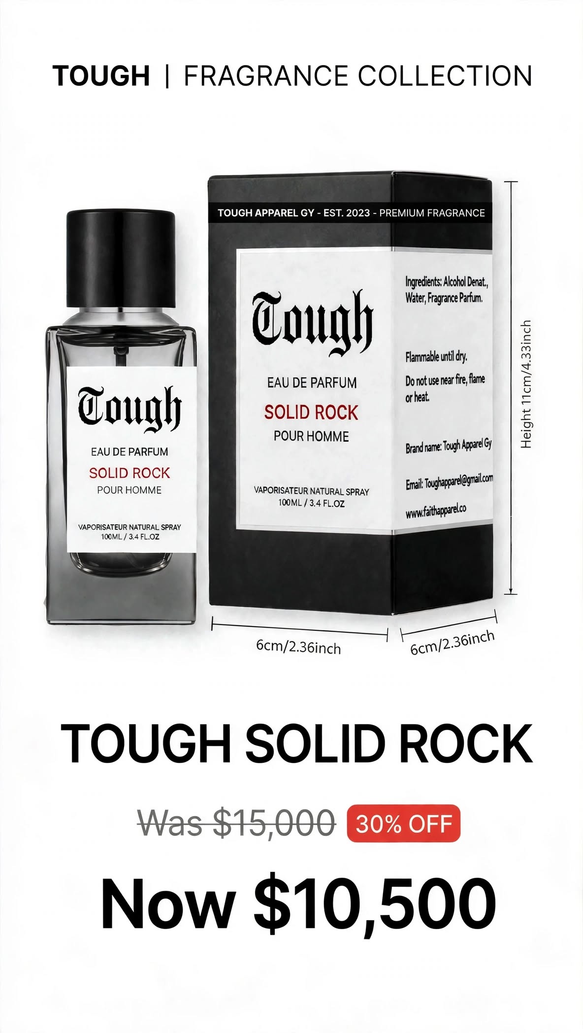 Tough Men's Colognes
