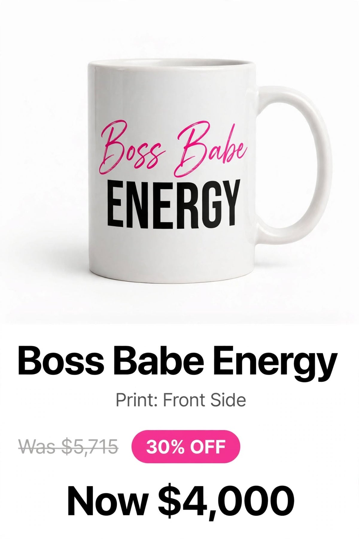 Girl Boss mug collection