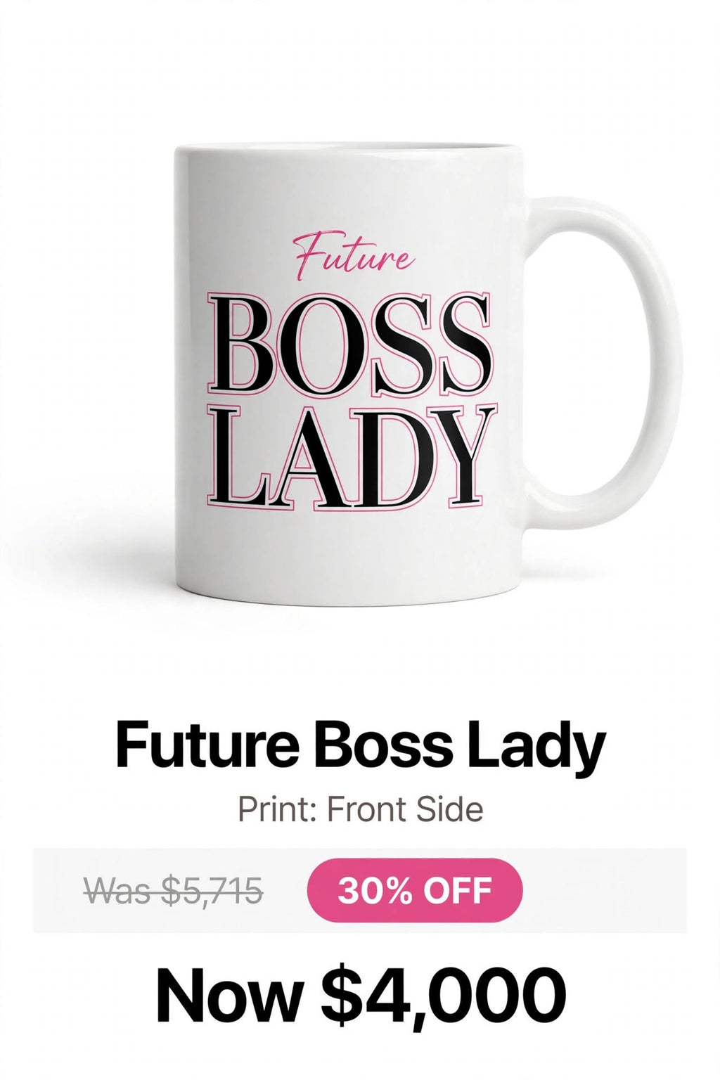 Girl Boss mug collection