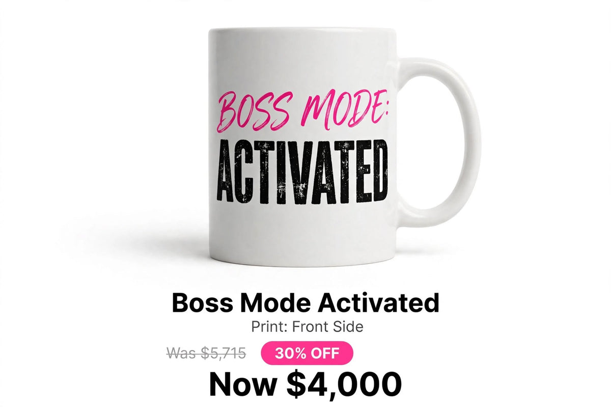 Girl Boss mug collection