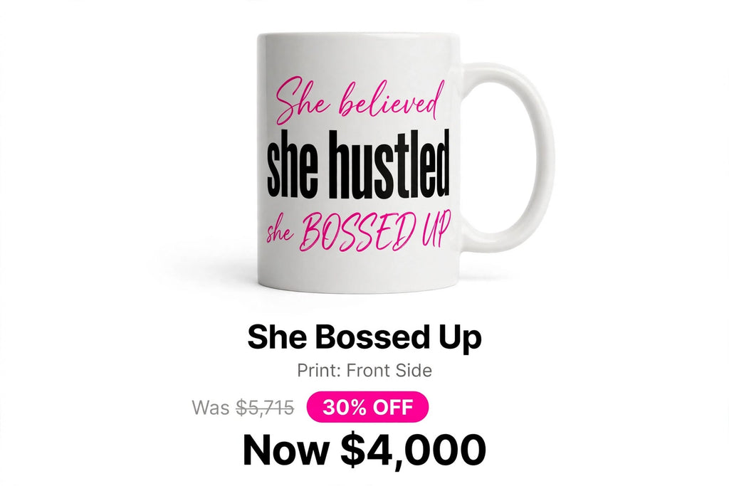 Girl Boss mug collection