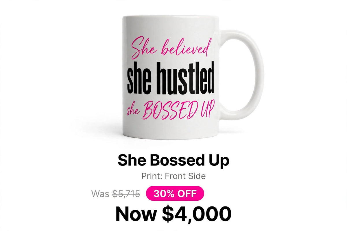Girl Boss mug collection