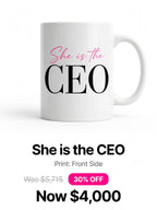 Girl Boss mug collection