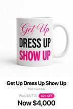 Girl get up mug collection