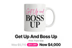 Girl get up mug collection
