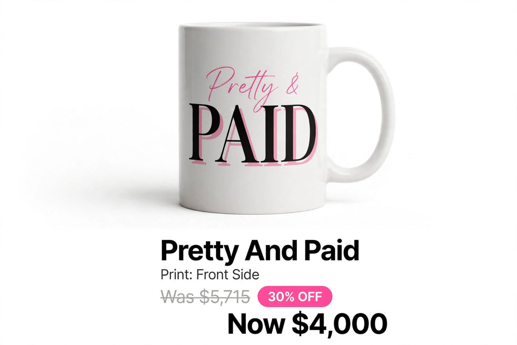 Pretty girl mug collection