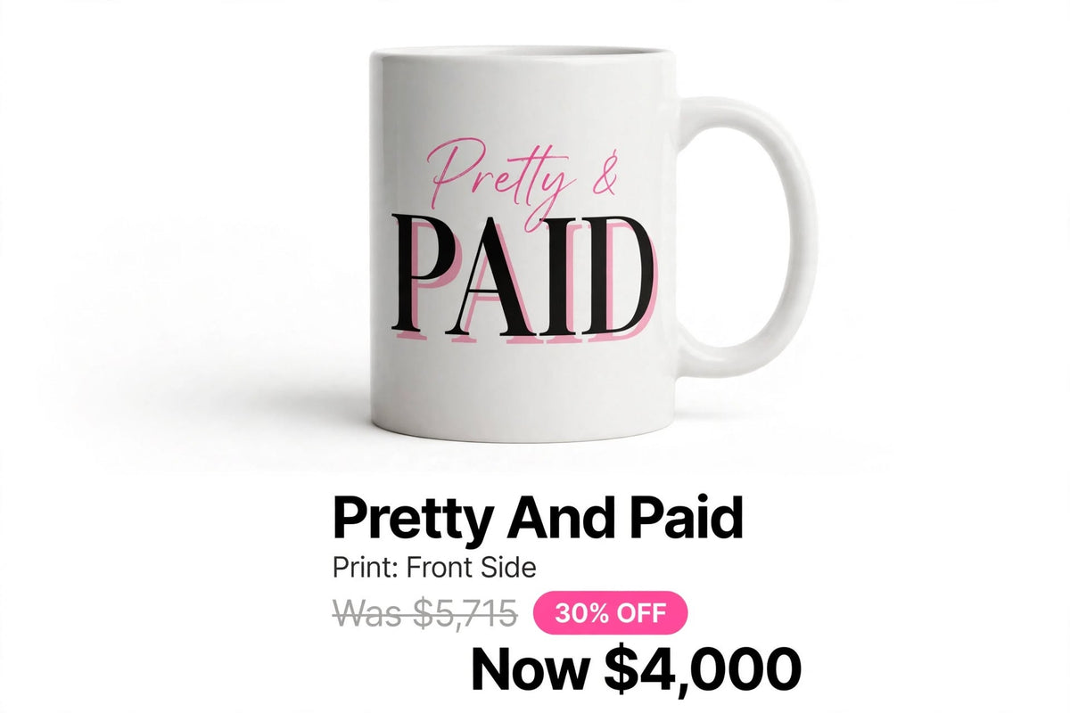 Pretty girl mug collection