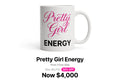 Pretty girl mug collection