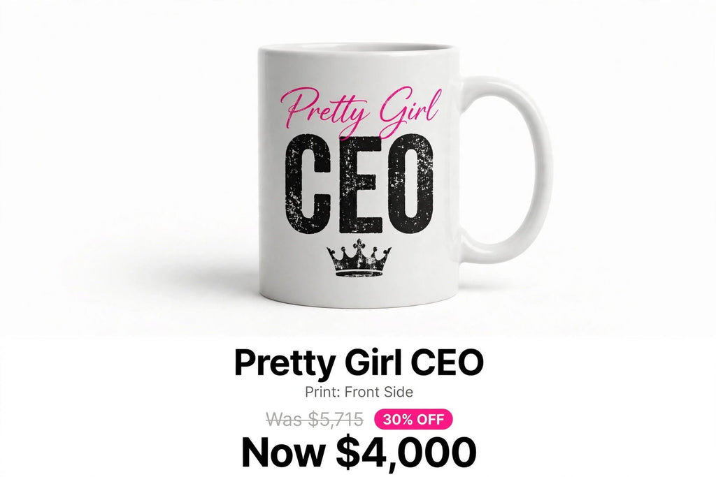 Pretty girl mug collection