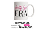 Pretty girl mug collection