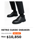 Mens Tough luxury style shoe