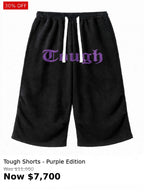 Tough front printed shorts