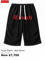 Tough front printed shorts